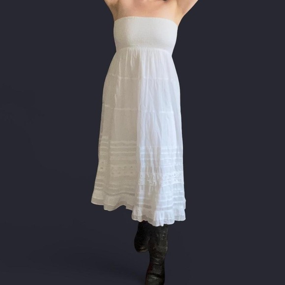 White American Eagle Maxi Dress - Picture 1 of 3